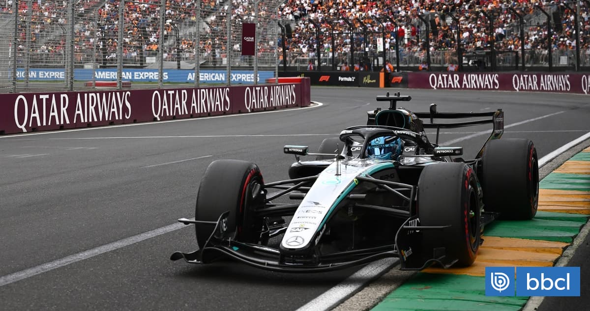 Russell conquista la pole en Australia con Mercedes dominante