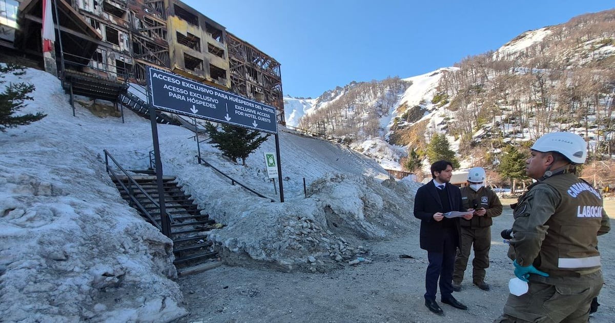 Nevados de Chillán reanuda operaciones parciales tras incendio en Hotel Alto Nevados